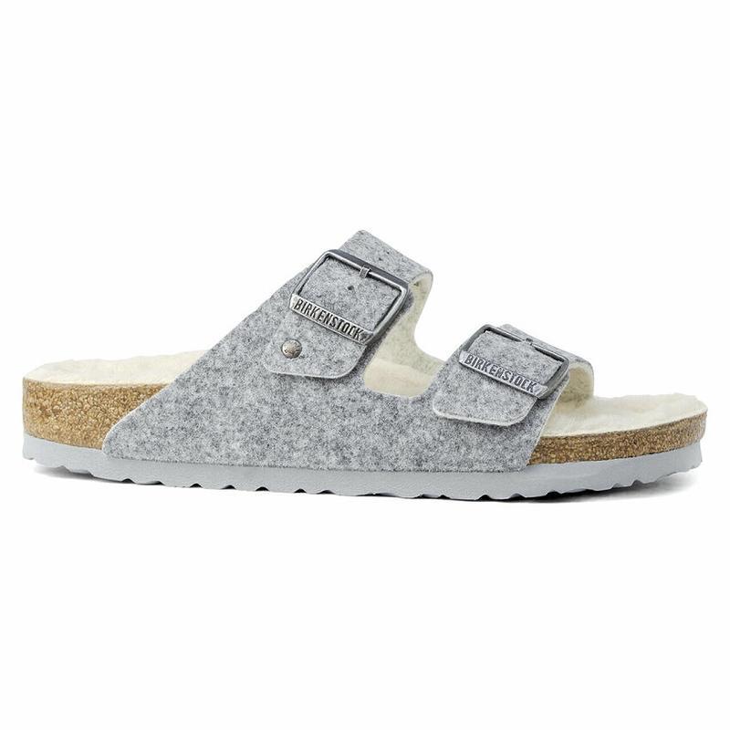 Birkenstock Wool Felt Arizona Dame Grå | DK 50GSO